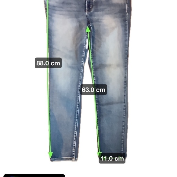 Guess Los Angeles Power Curvy Mid Jeans size 29 - Picture 10 of 10